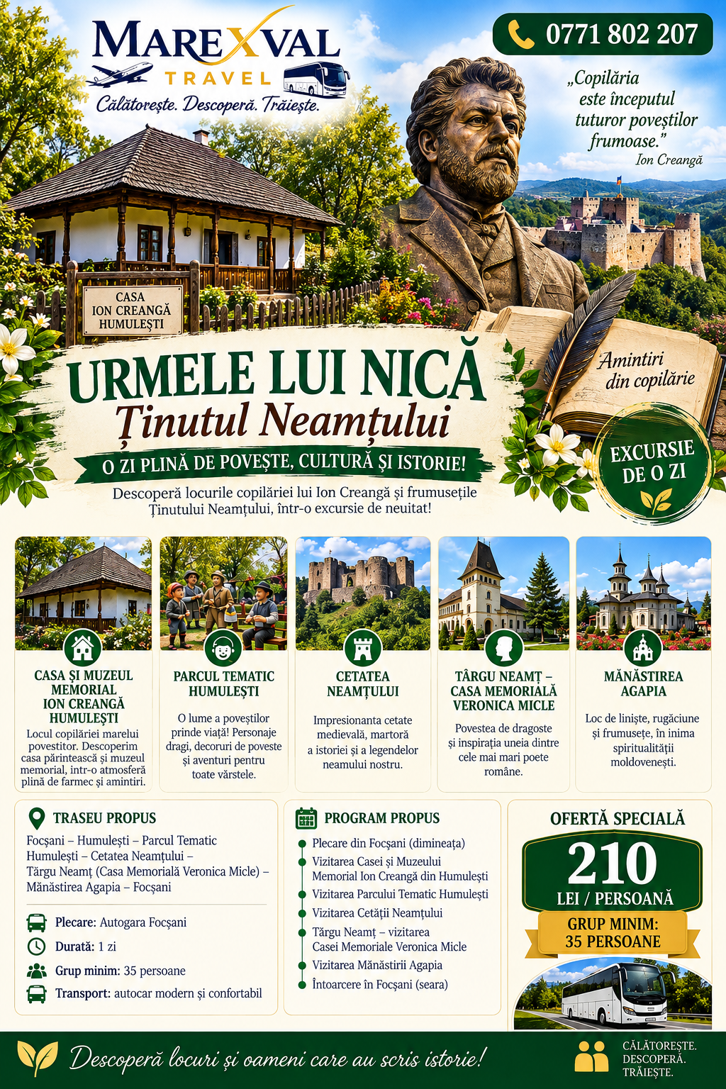 Urmele lui Nică – Ținutul Neamțului