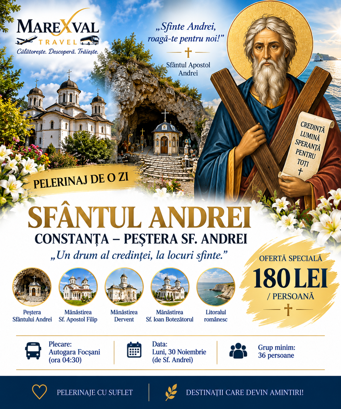 Sfântul Andrei – Constanța / Peștera Sf. Andrei